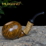 MUXIANG Handmade Smooth Bent Apple Pipe - Image 6