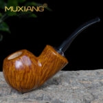 MUXIANG Handmade  Briar Apple Smoking Pipe - Image 15