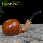 MUXIANG Handmade Smooth Bent Apple Pipe - Image 5