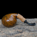 MUXIANG Handmade Smooth Bent Apple Pipe - Image 9