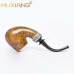 Handmade Briar Pipe with Fidget Ring - Image 9
