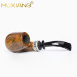 Handmade Briar Pipe with Fidget Ring - Image 8