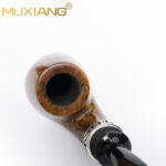 Handmade Briar Pipe with Fidget Ring - Image 3