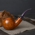 Customizable Briar Pipe with Cumberland Stem - Image 2