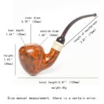 Wholesale Briar Wood Bulldog Tobacco Pipes - Image 4