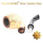 New Briarwood Gold Pipe Wholesale - Image 3