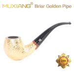 New Briarwood Gold Pipe Wholesale